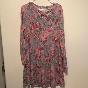 White Birch Long Sleeve Dress